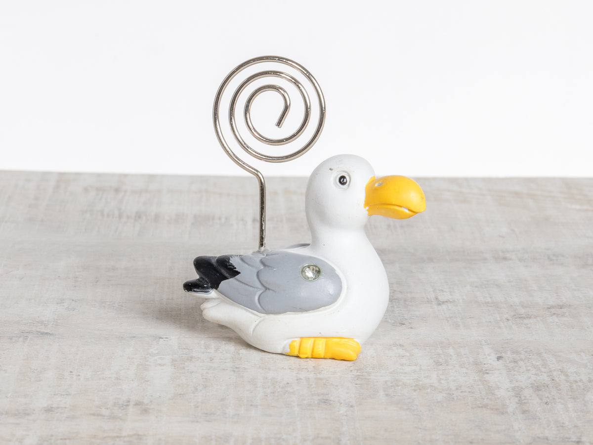 Tischkartenhalter Möwe