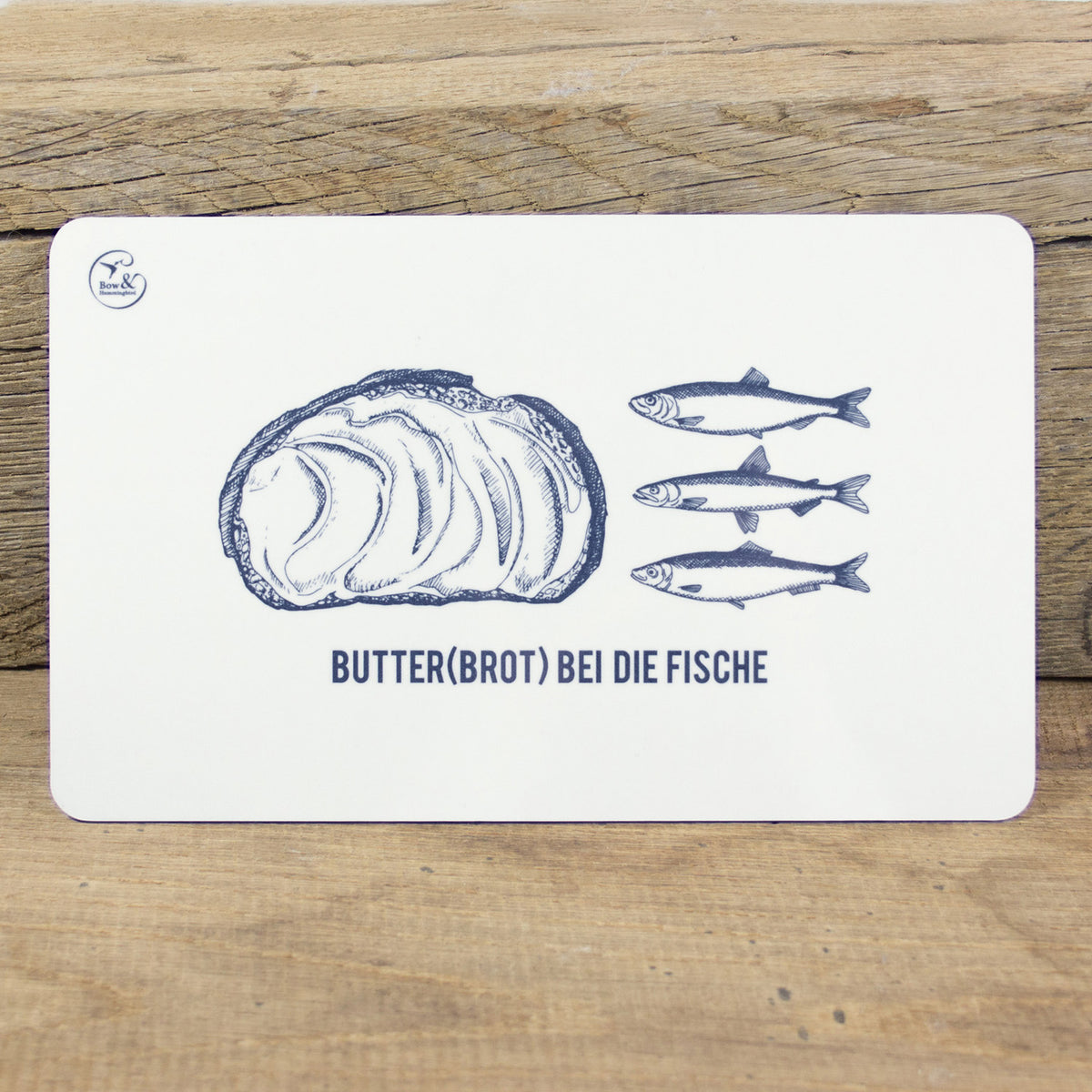 Frühstücksbrett Butter bei die