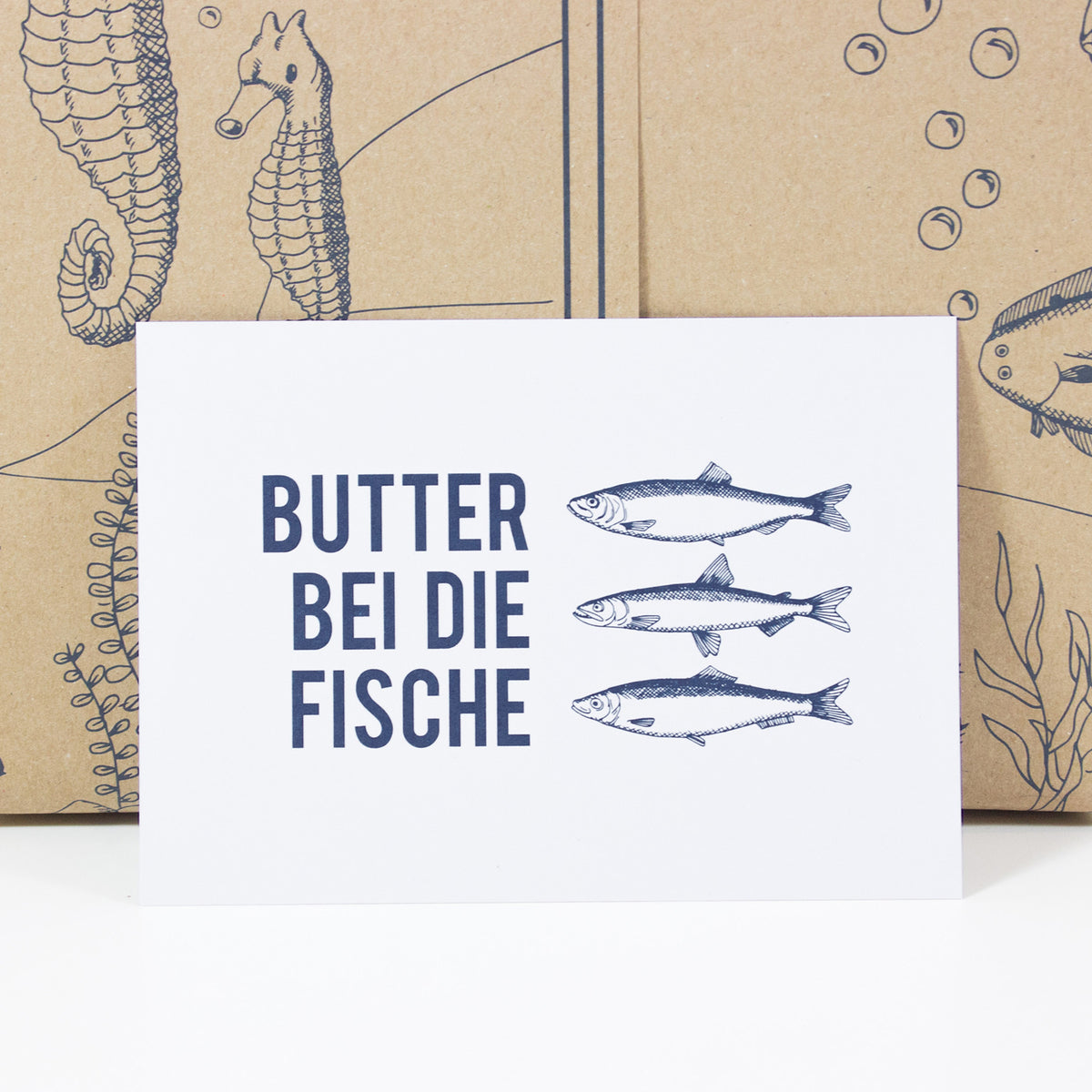 Butter bei die Fische