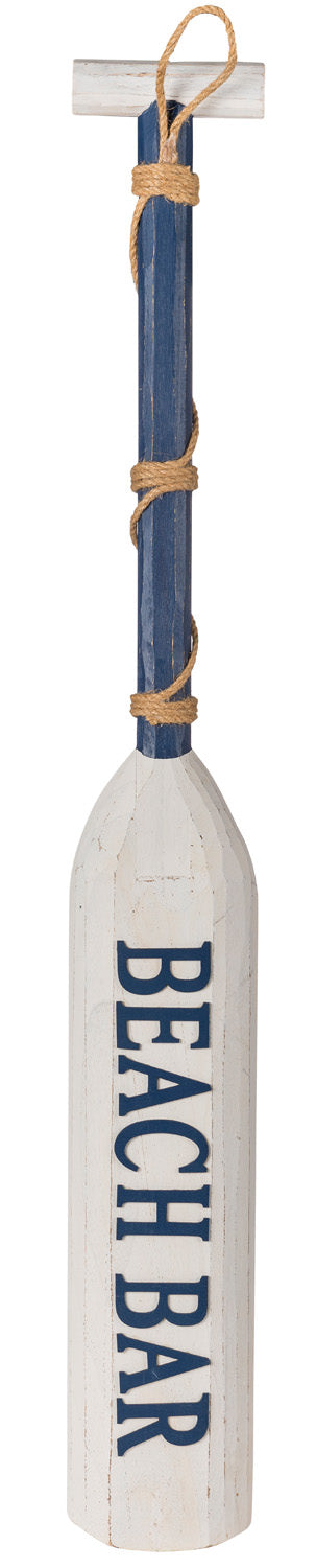 Deko Paddel Beach Bar blau
