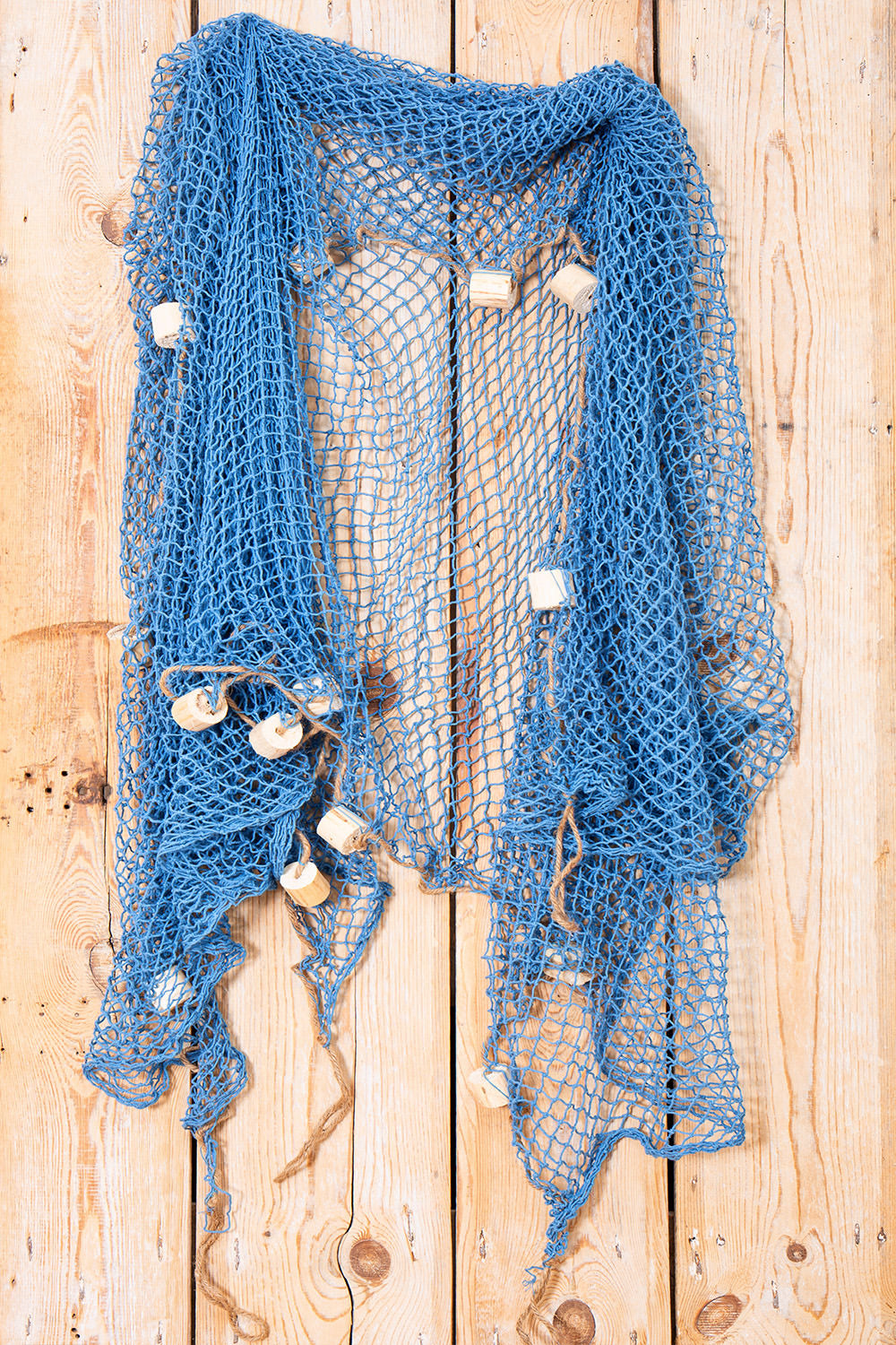 Deko Fischernetz Blau 6.25qm