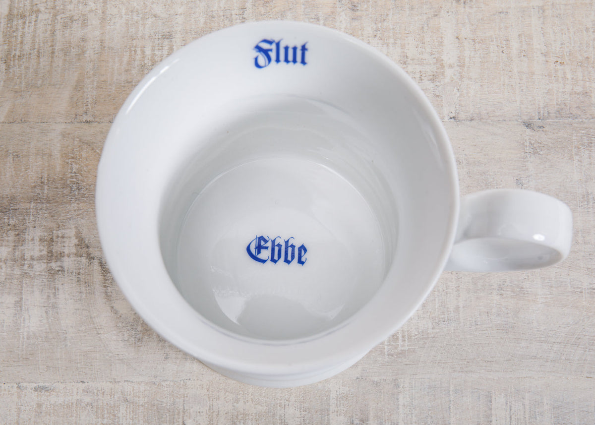 Indisch Blau Becher mit den Gezeiten