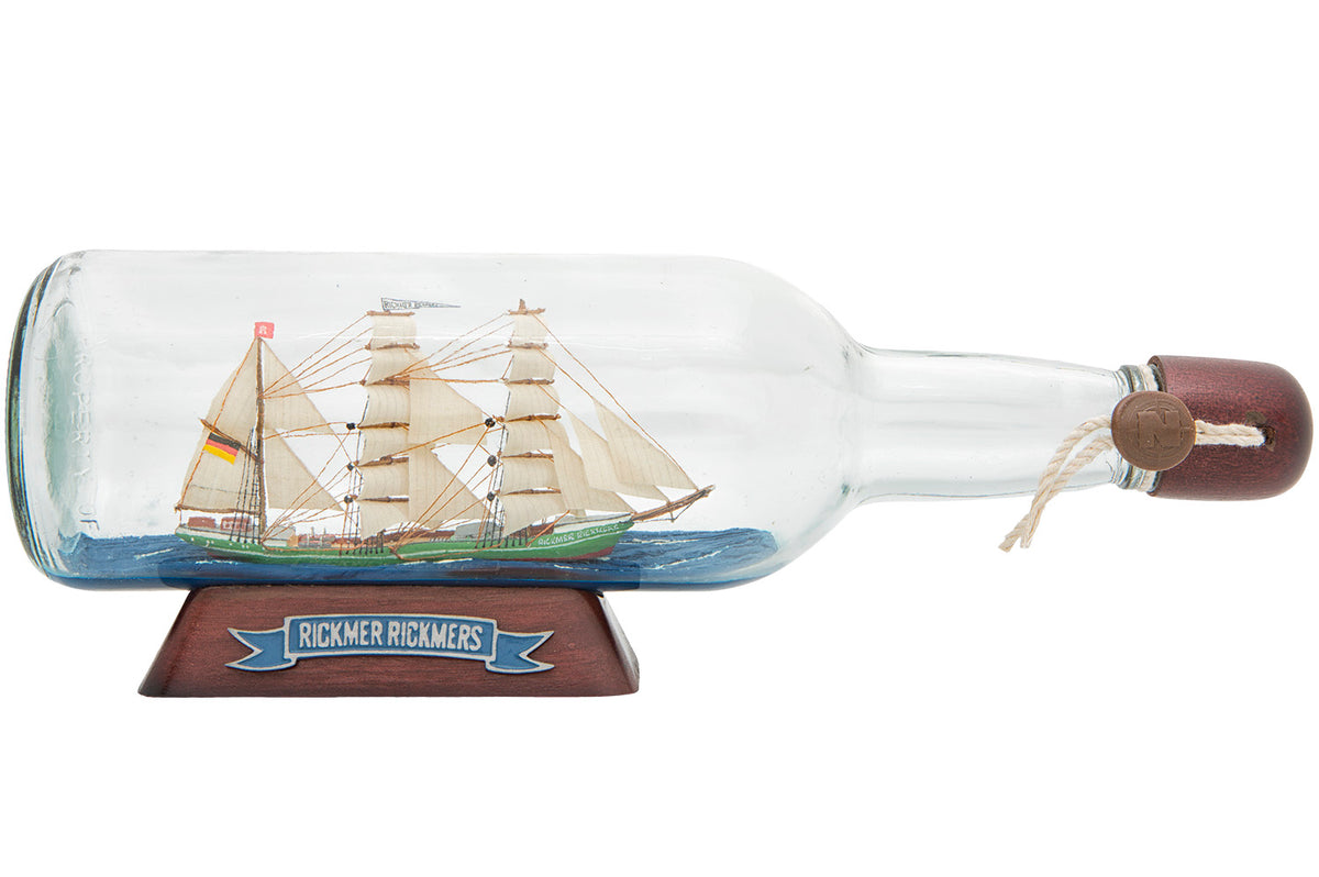 Buddelschiff rund Rickmer Rickmers, 700ml