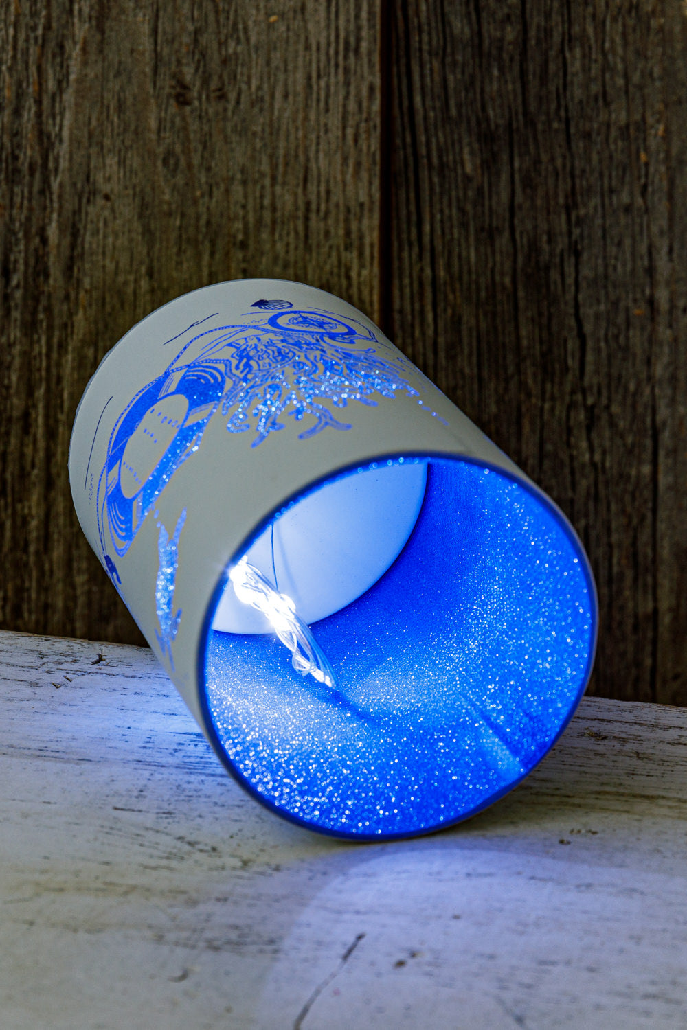 LED Glas Meeresmotive