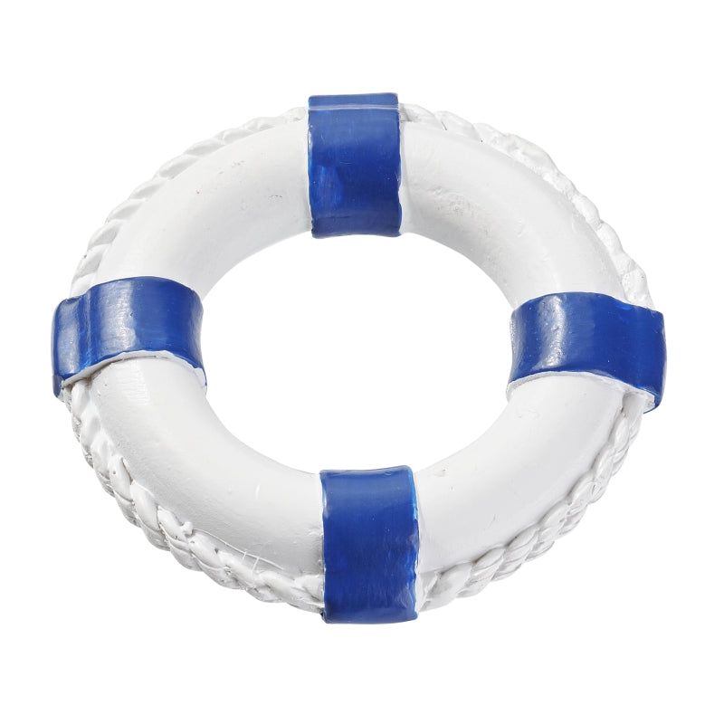 Rettungsring, mini, blau-weiss