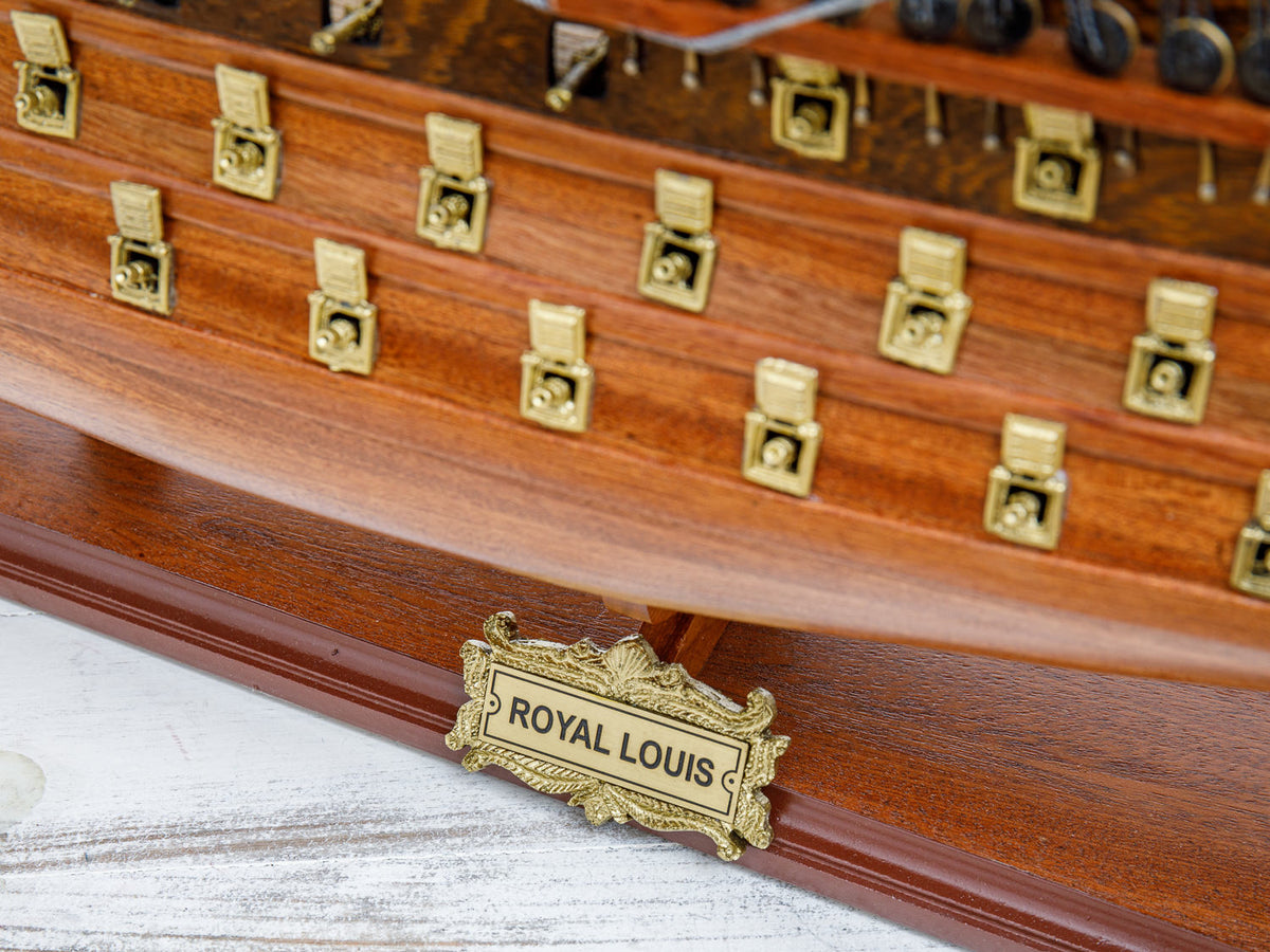 Kriegsschiff Modell Royal Louis