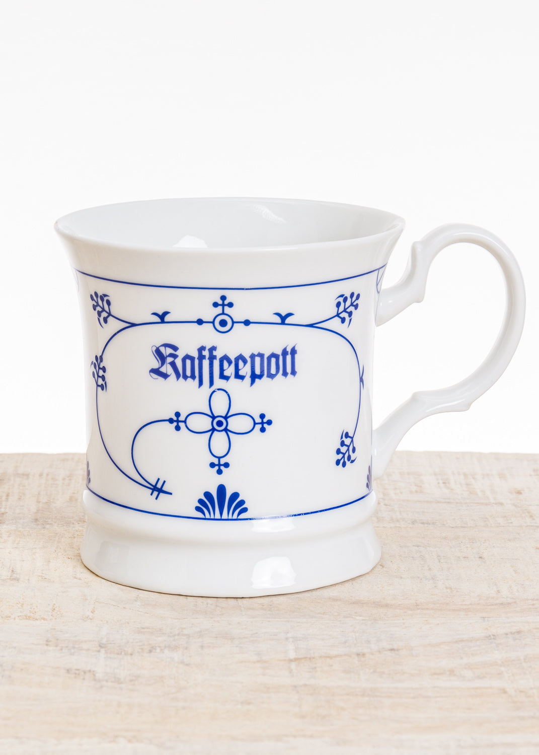 Kaffeepott Indisch Blau