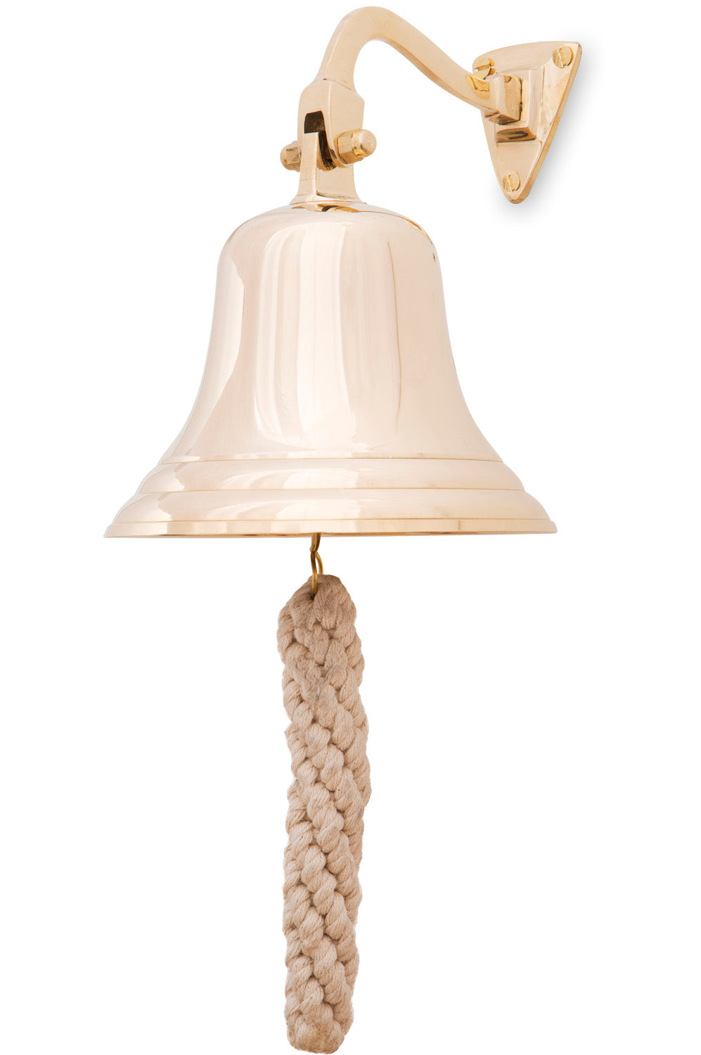 Klassische Schiffsglocke Messing 12,5cm