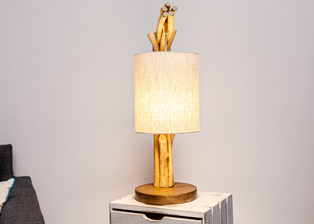 Tischlampe Treibholz