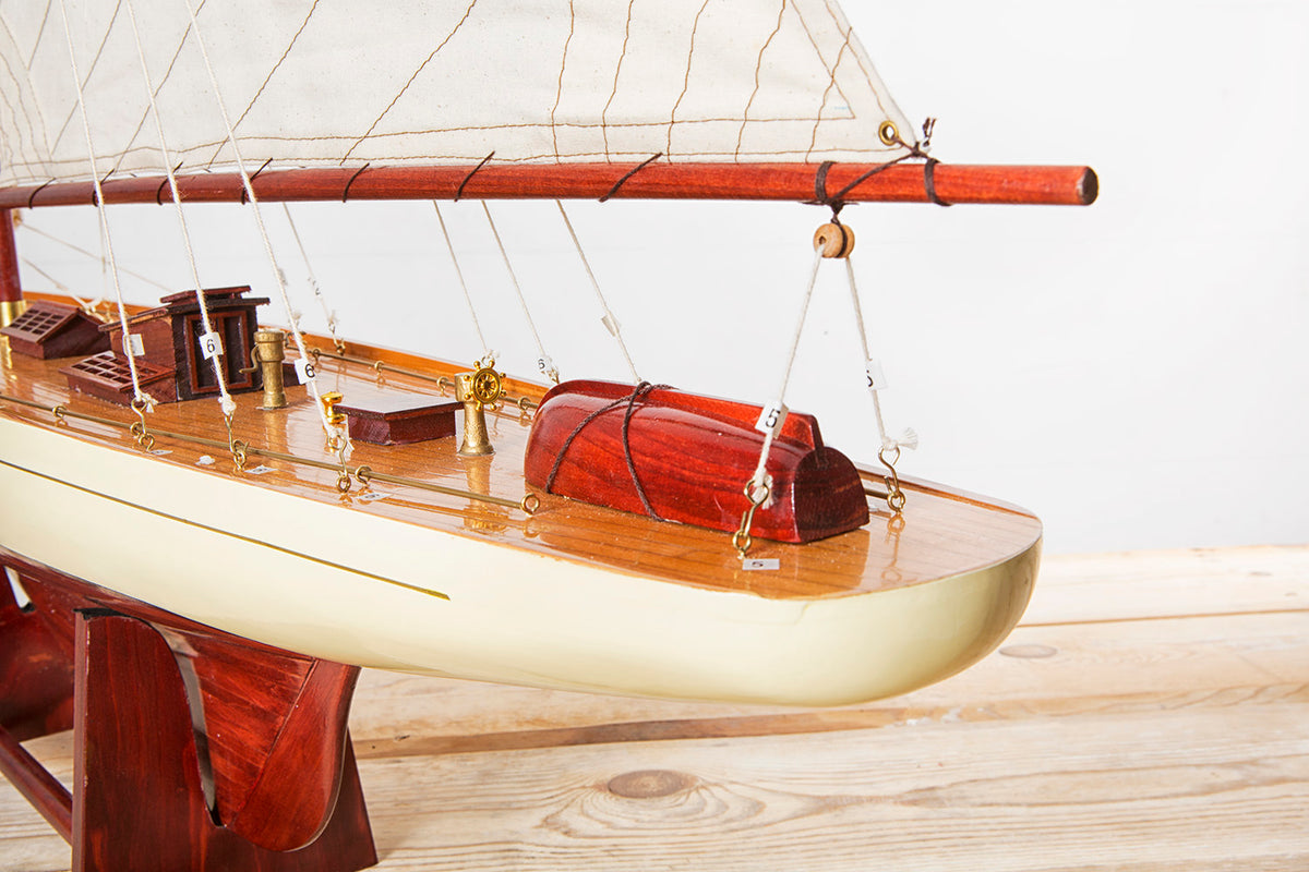 Schiffsmodell Segelschiff Holz Fertigmodell Rainbow