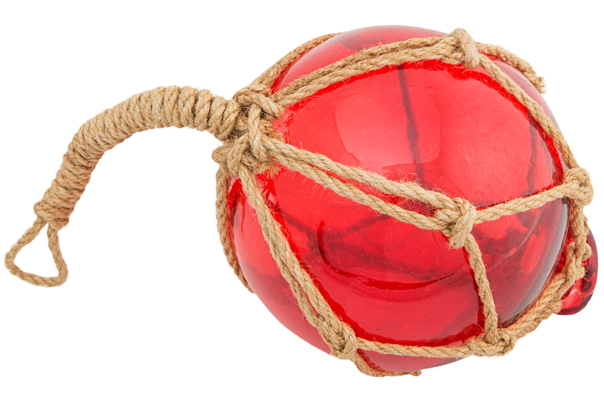 Deko Kugel Glas, rot, 5cm