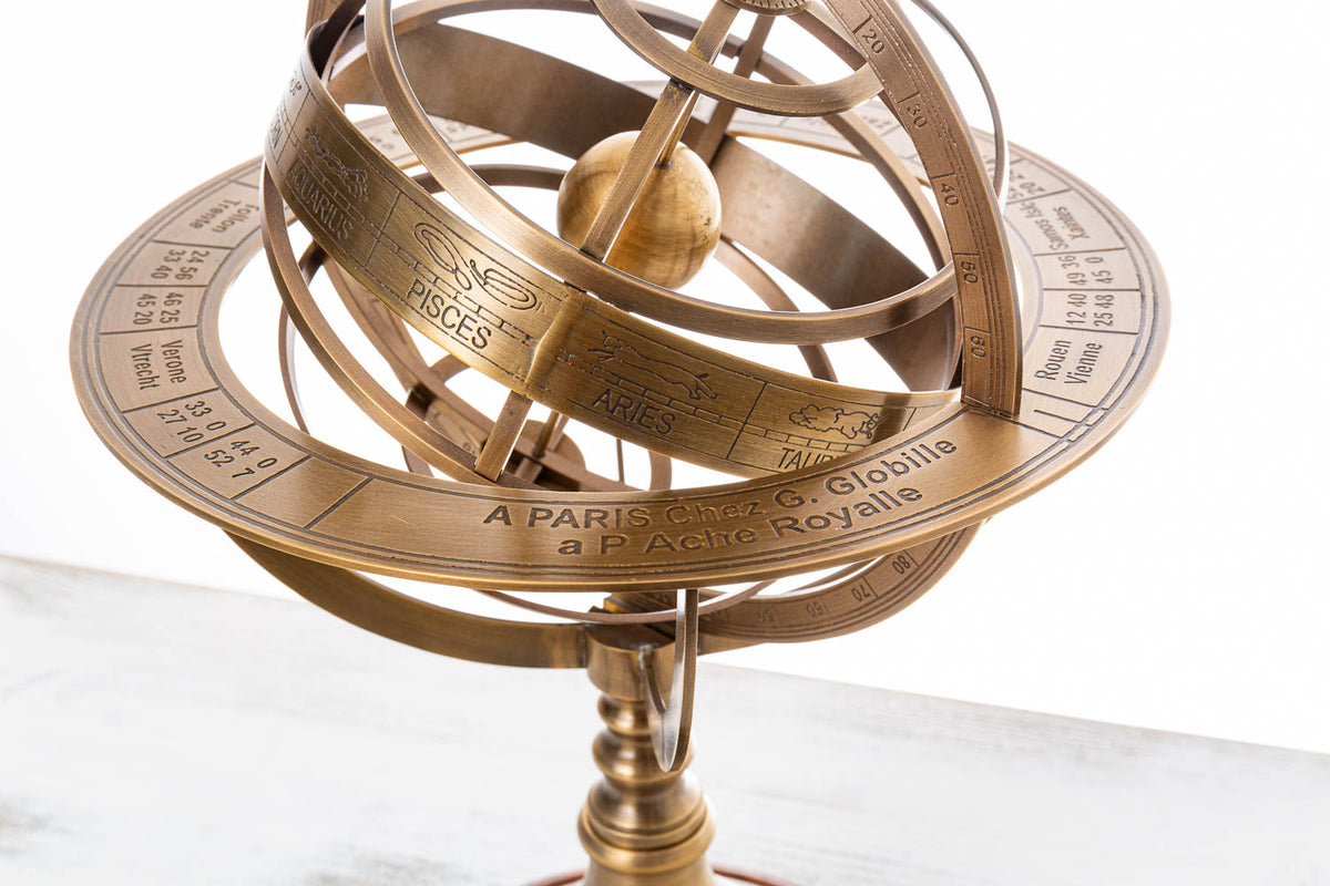 Dekorative Armillarsphäre Antik