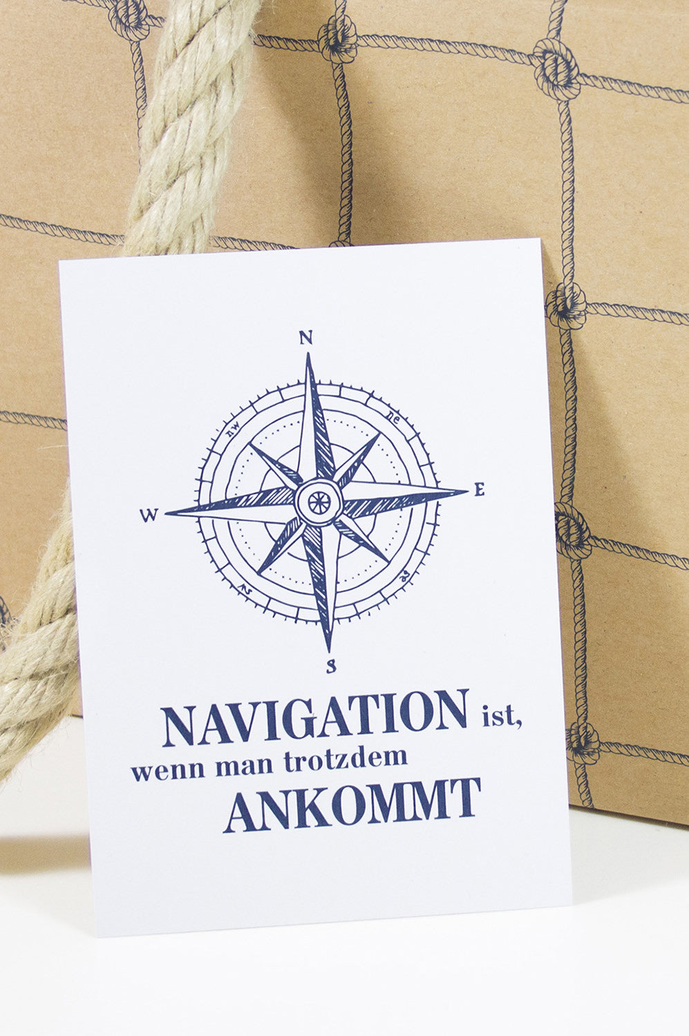 Postkarte Navigation