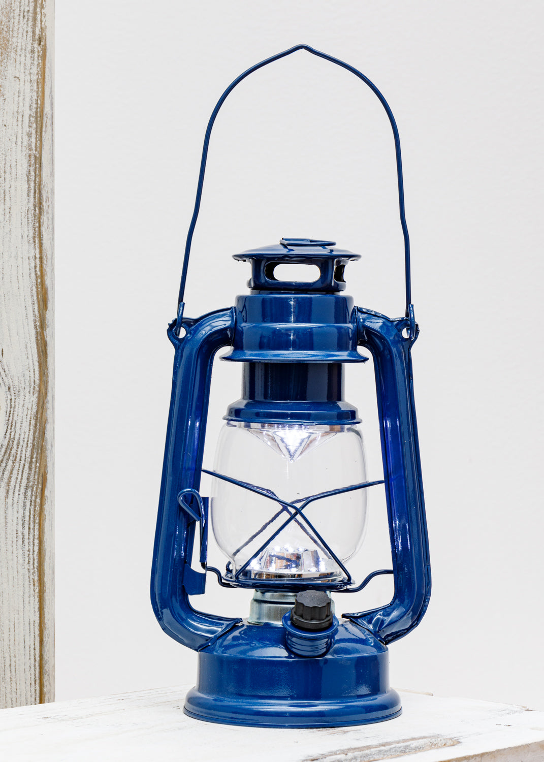 LED Sturmlampe blau