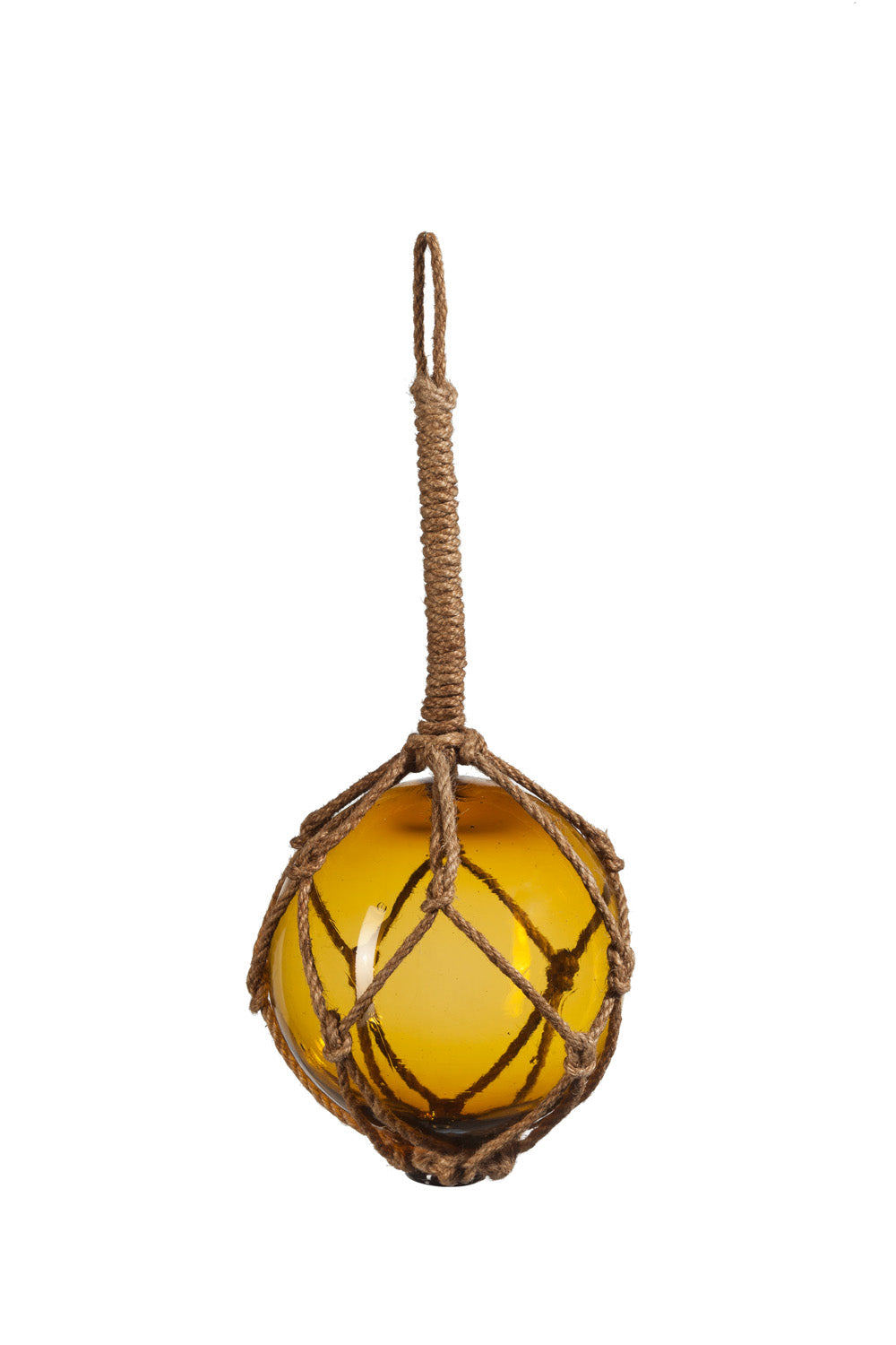 Fischerkugel, orange, 13cm