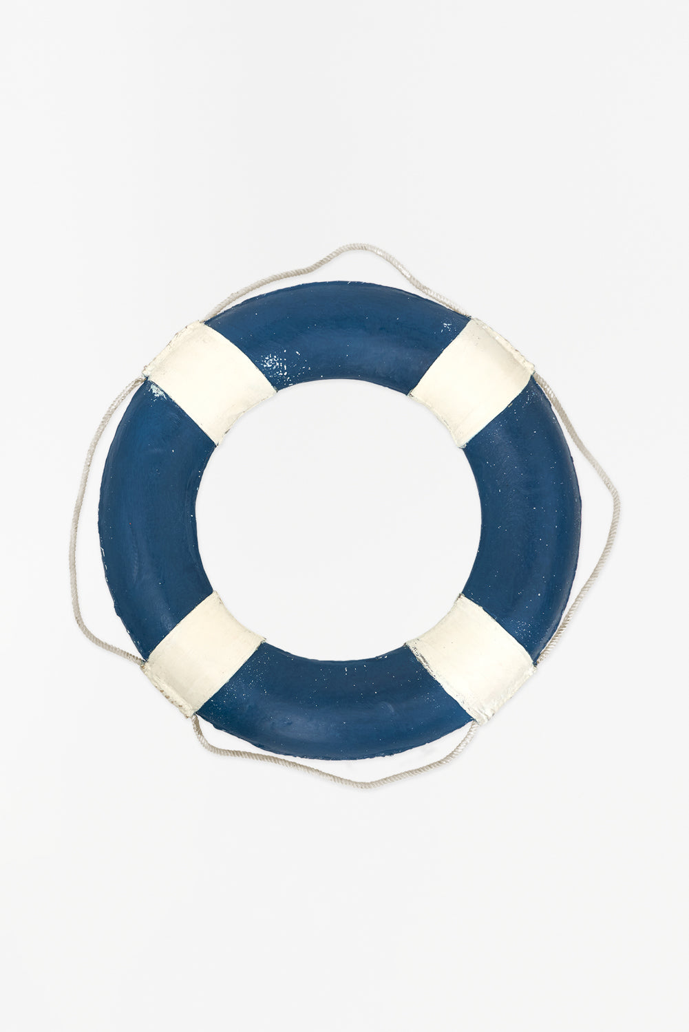 Rettungsring Deko groß blau weiß