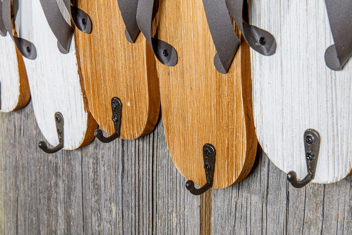 Garderobe Holz maritim Flip Flops