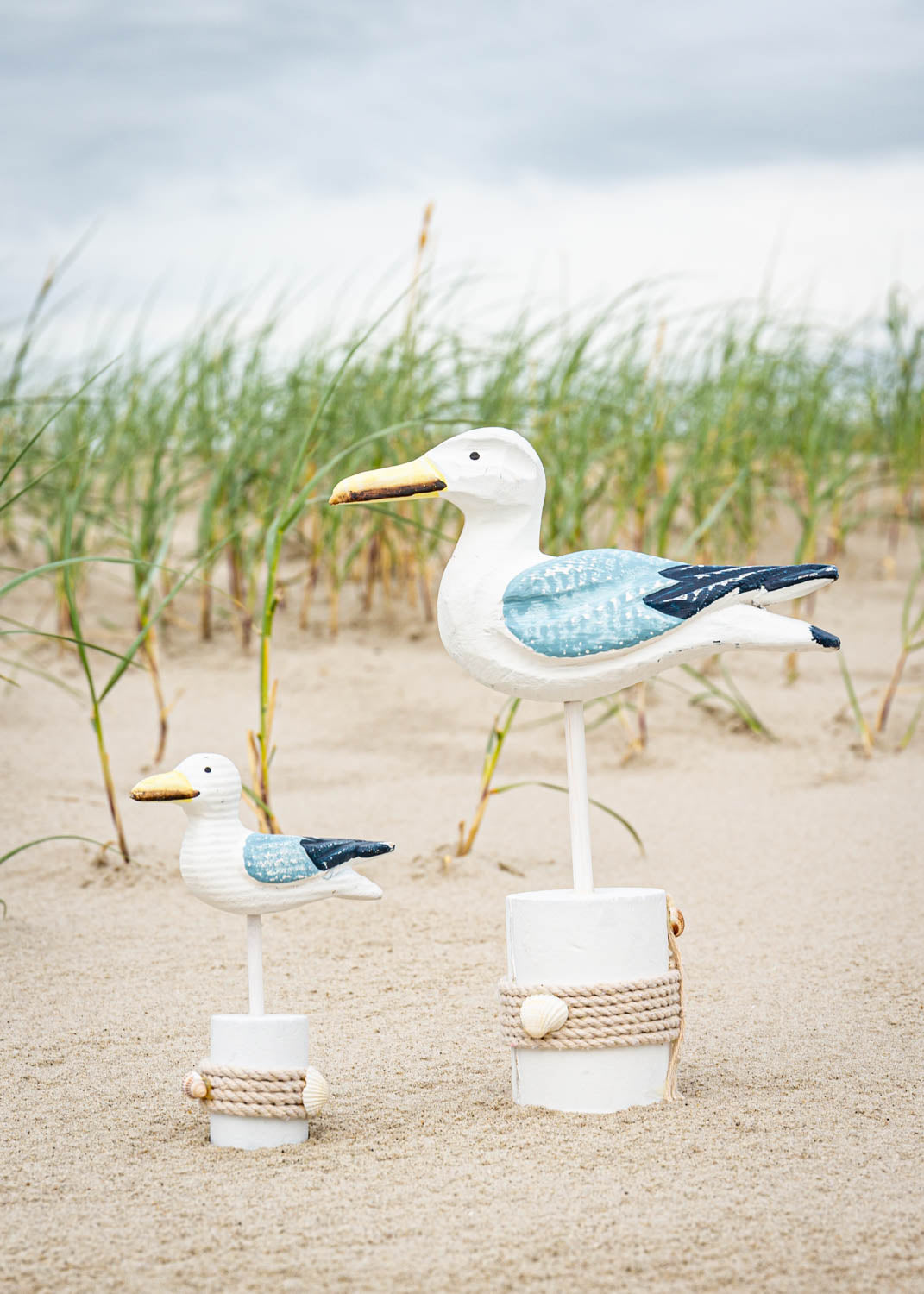 Maritime Deko Figuren – Möwen, Wale & Fische