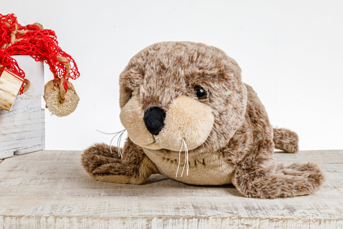 Kuscheltier Seehund braun 41cm