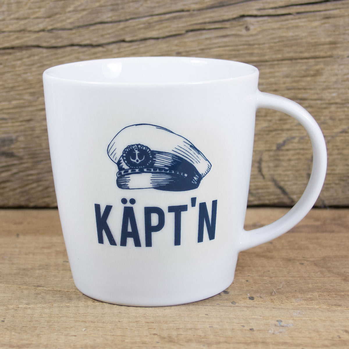 Porzellanbecher Käptn