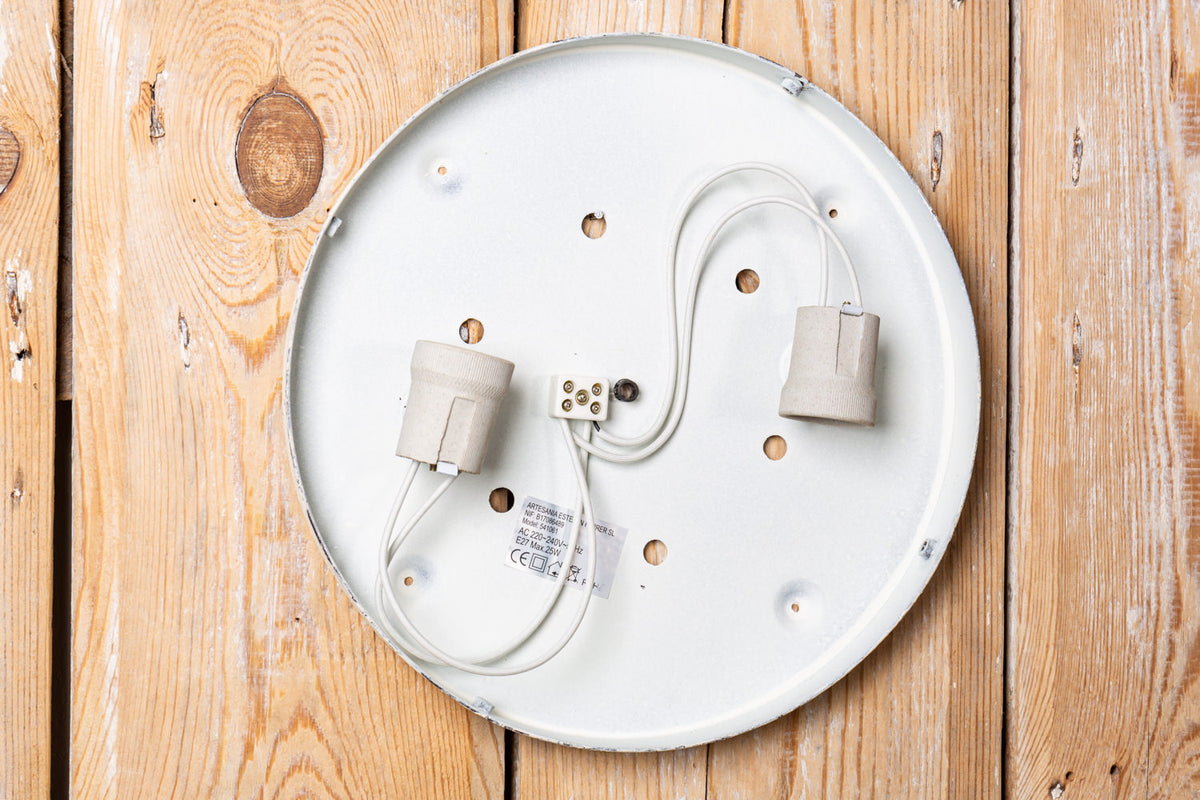 Lampe Bullauge weiß