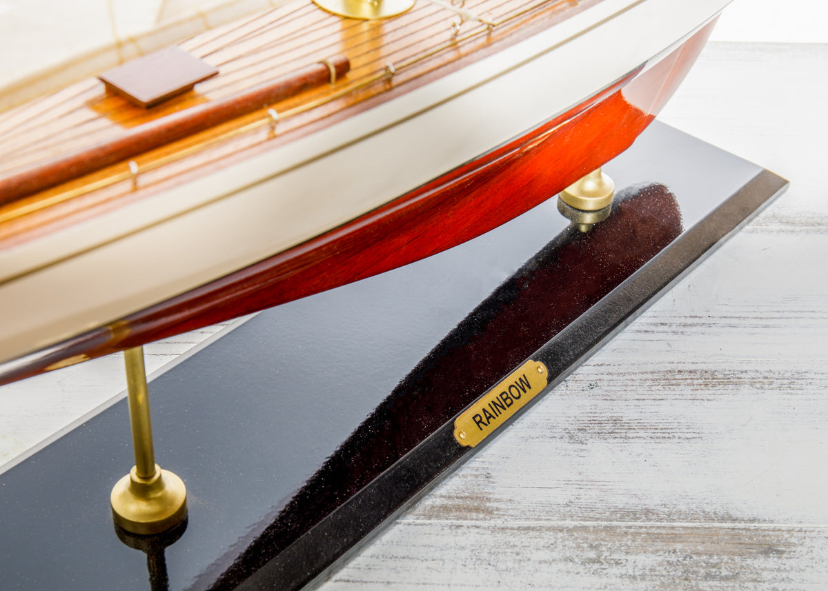 Segelschiff Rainbow groß Modell