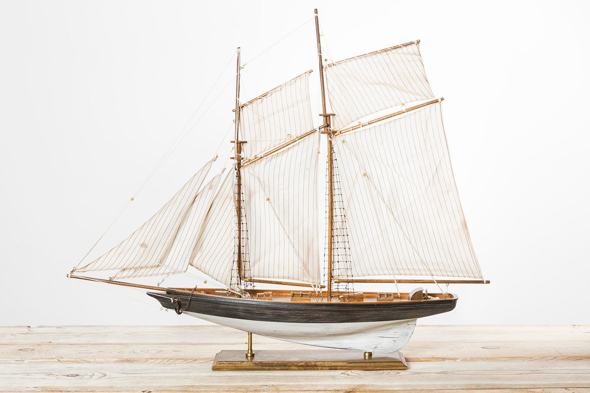 Vintage Segelyacht Modell