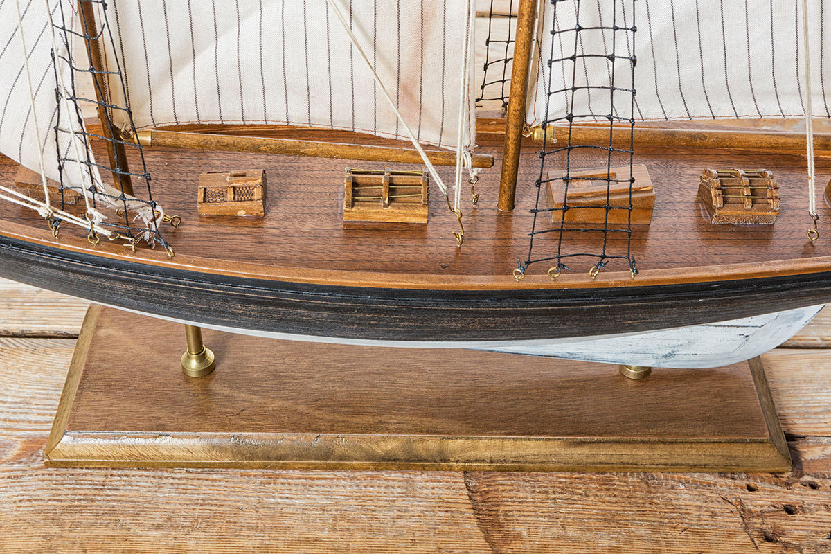 Vintage Segelyacht Modell