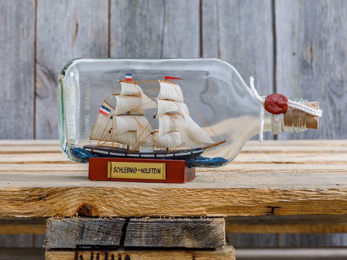 Flaschenschiff Schleswig Holstein