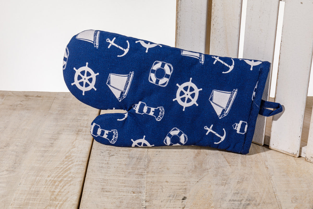 Ofenhandschuh marineblau