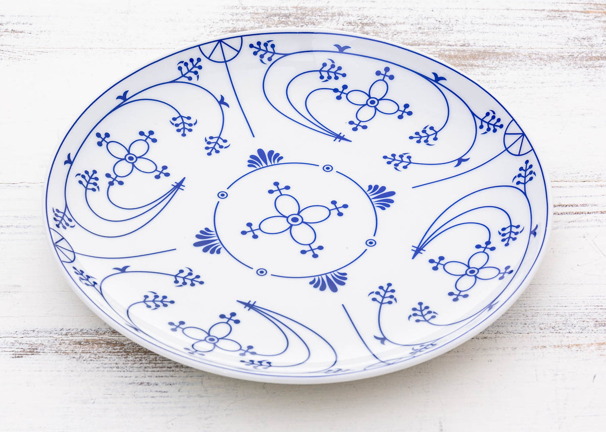 Indisch Blau Porzellan Teller 20cm