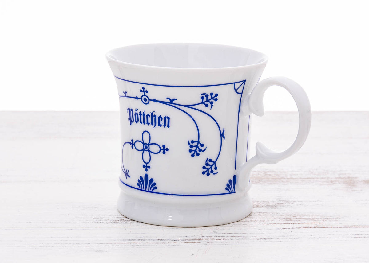 Friesenpöttchen Indisch Blau klein