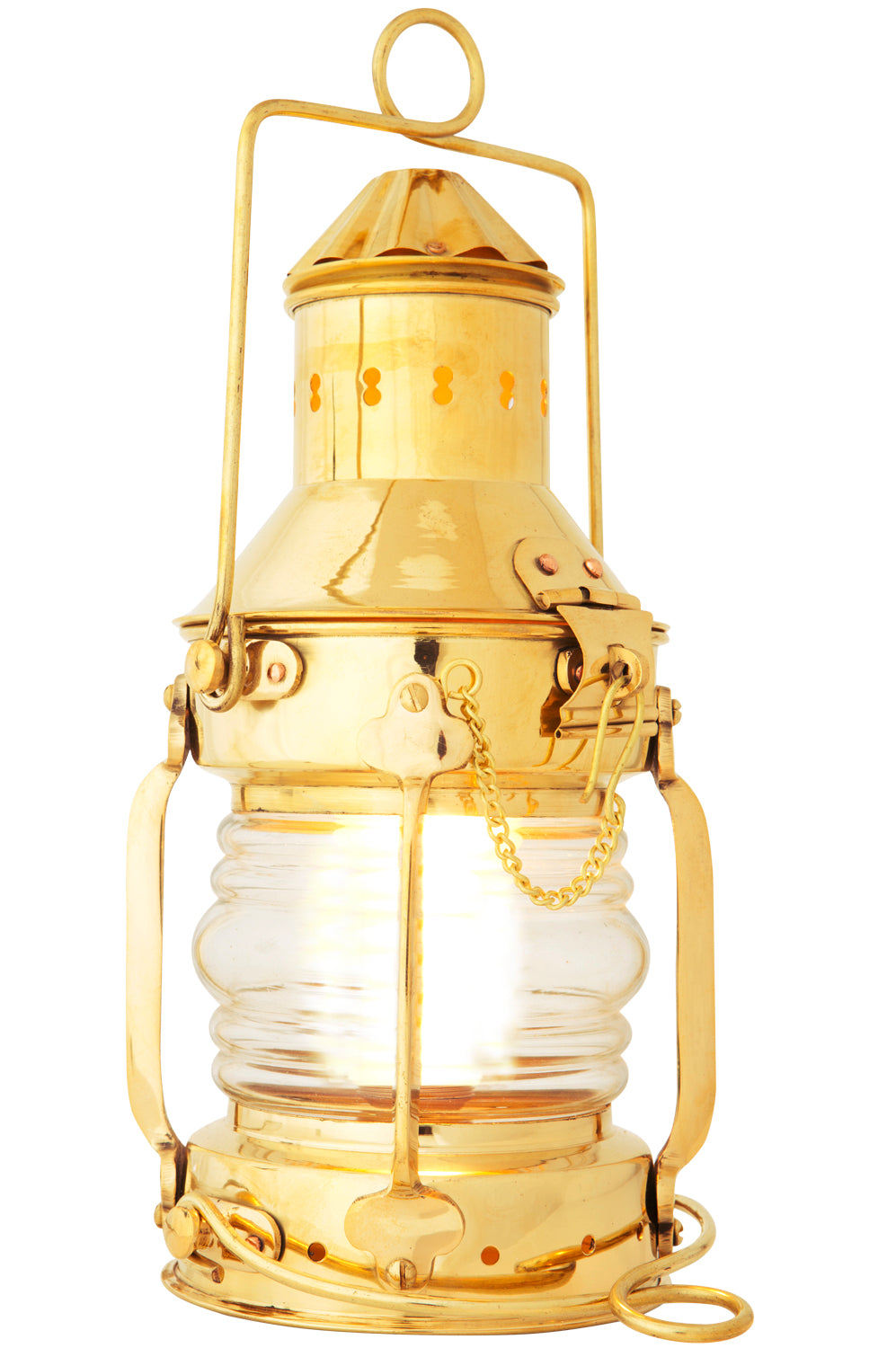 Schiff Lampe Messing Petroleum