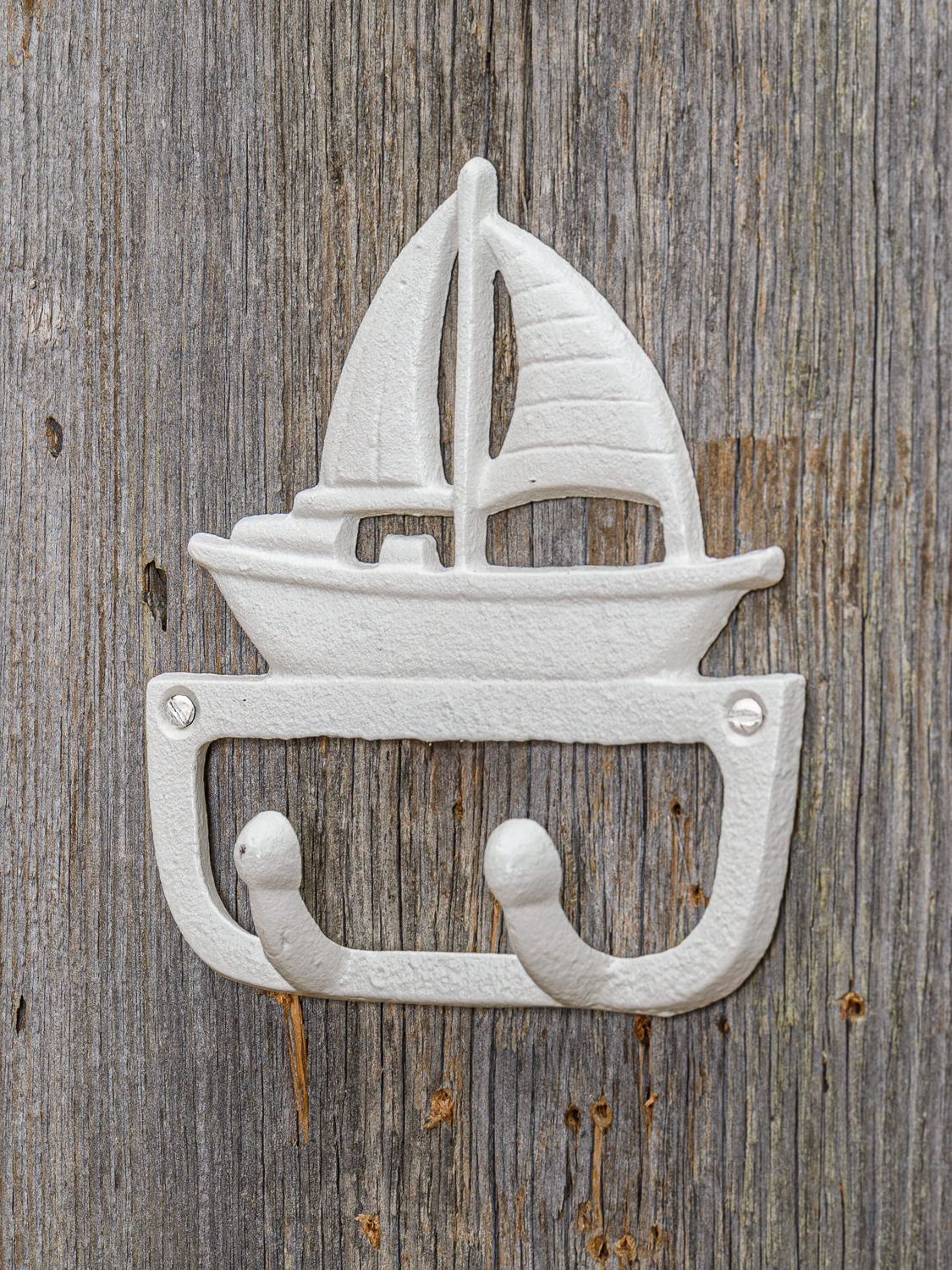 Garderobenhaken  Segelschiff