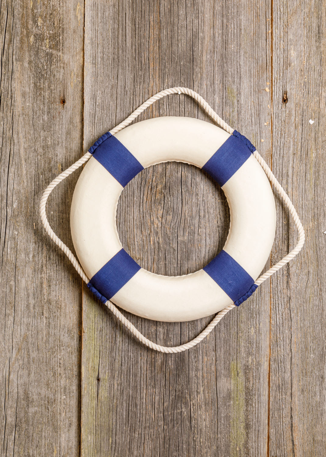 Rettungsring blau weiß 30cm o. Aufdruck