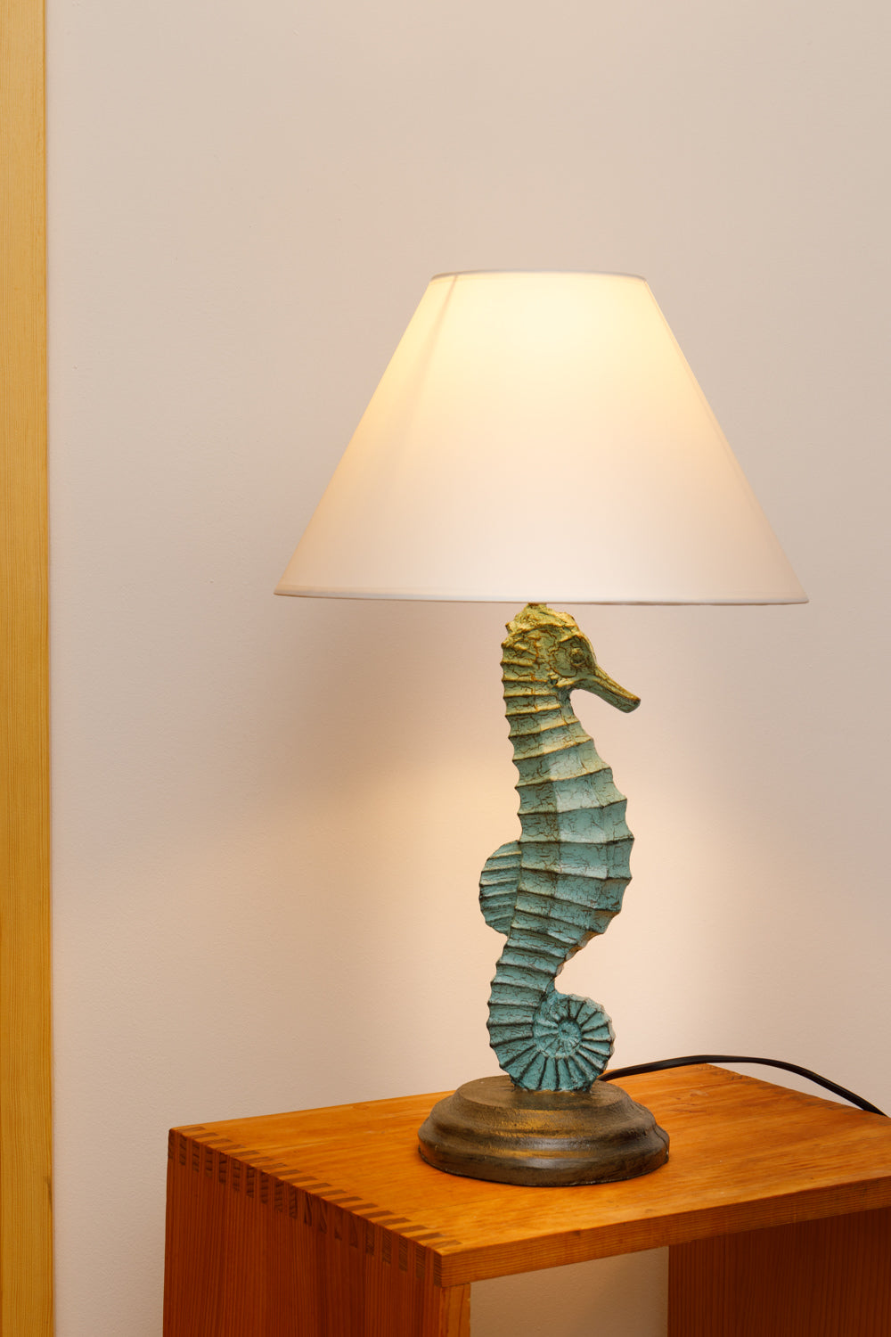 Tischlampe Seepferdchen