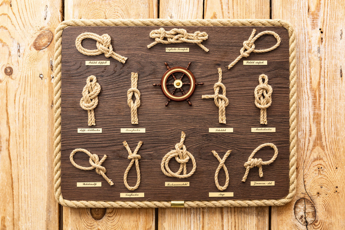 Knotentafel Steuerrad