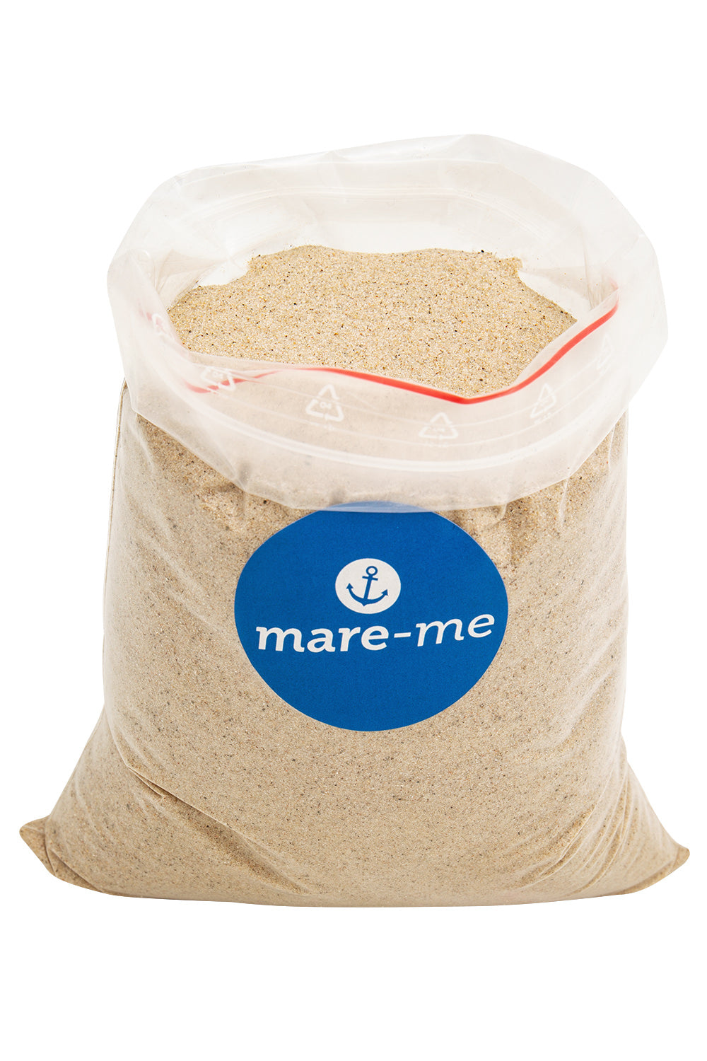 Dekosand 1 kg. naturfarben