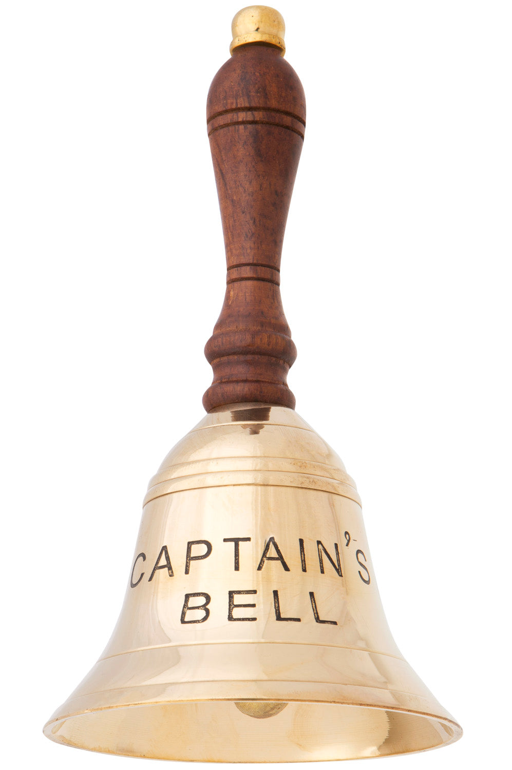 Tischglocke Messing 16cm Captains Bell