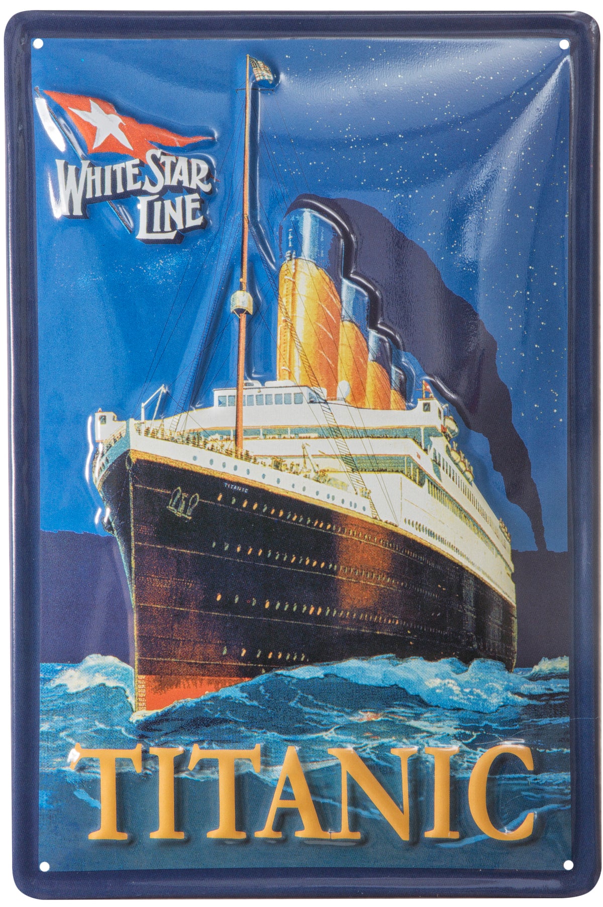 Blechschild Titanic