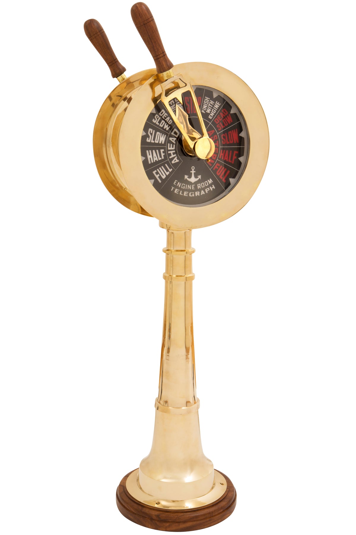 Maschinentelegraph antik 92cm