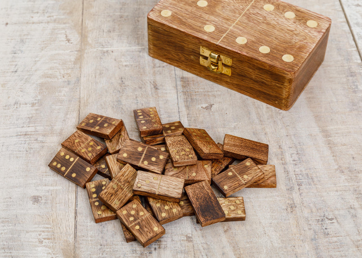 Domino Box Spiel groß