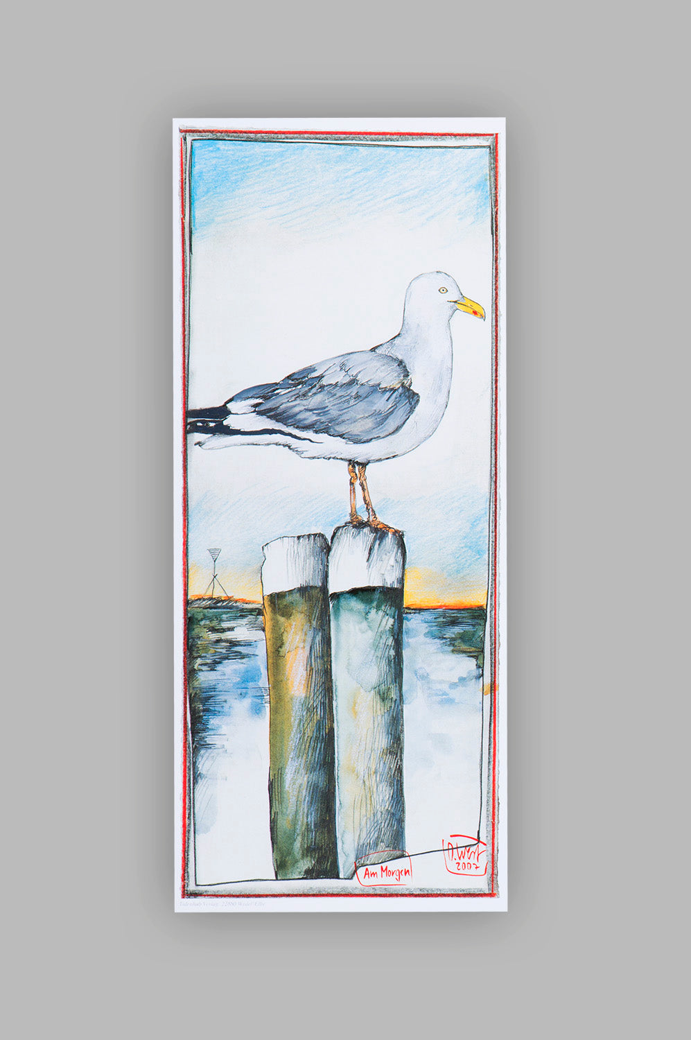 Kunstdruck, Am Morgen, Ole West