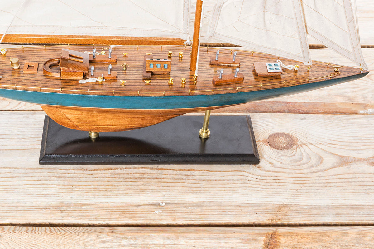 Dekoration Modell Segelschiff, historisch