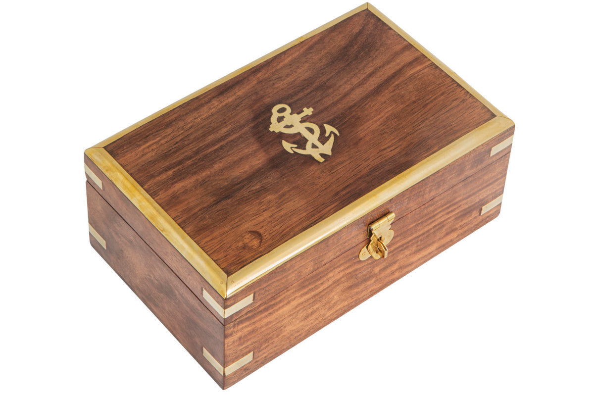 Holzbox klein antik 18cm
