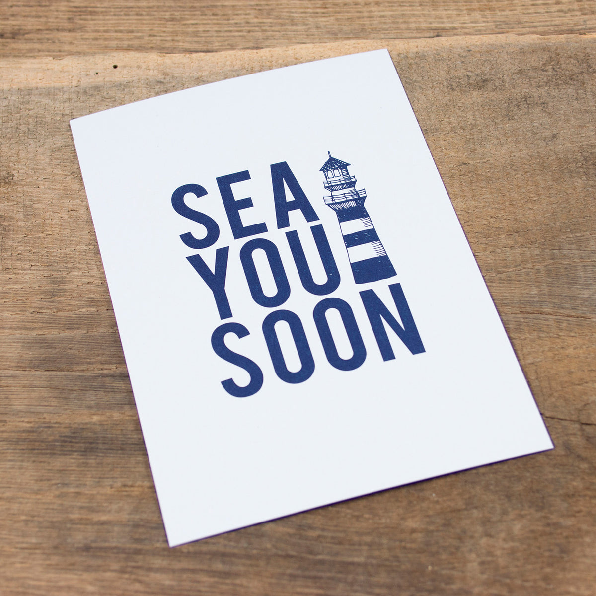 Postkarte See you soon