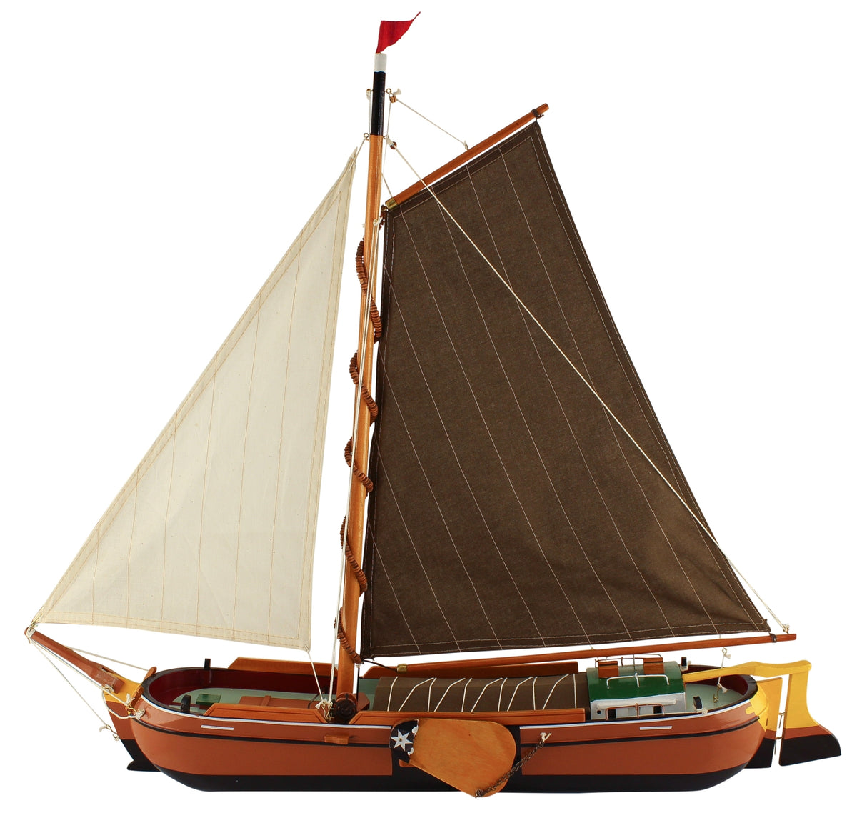 Plattboot Schiffsmodell